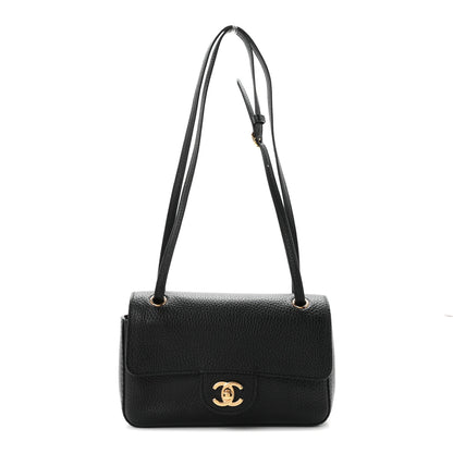 Chanel Grained Calfskin Mini Souplissimo Maxi Flap Black 1 of 11