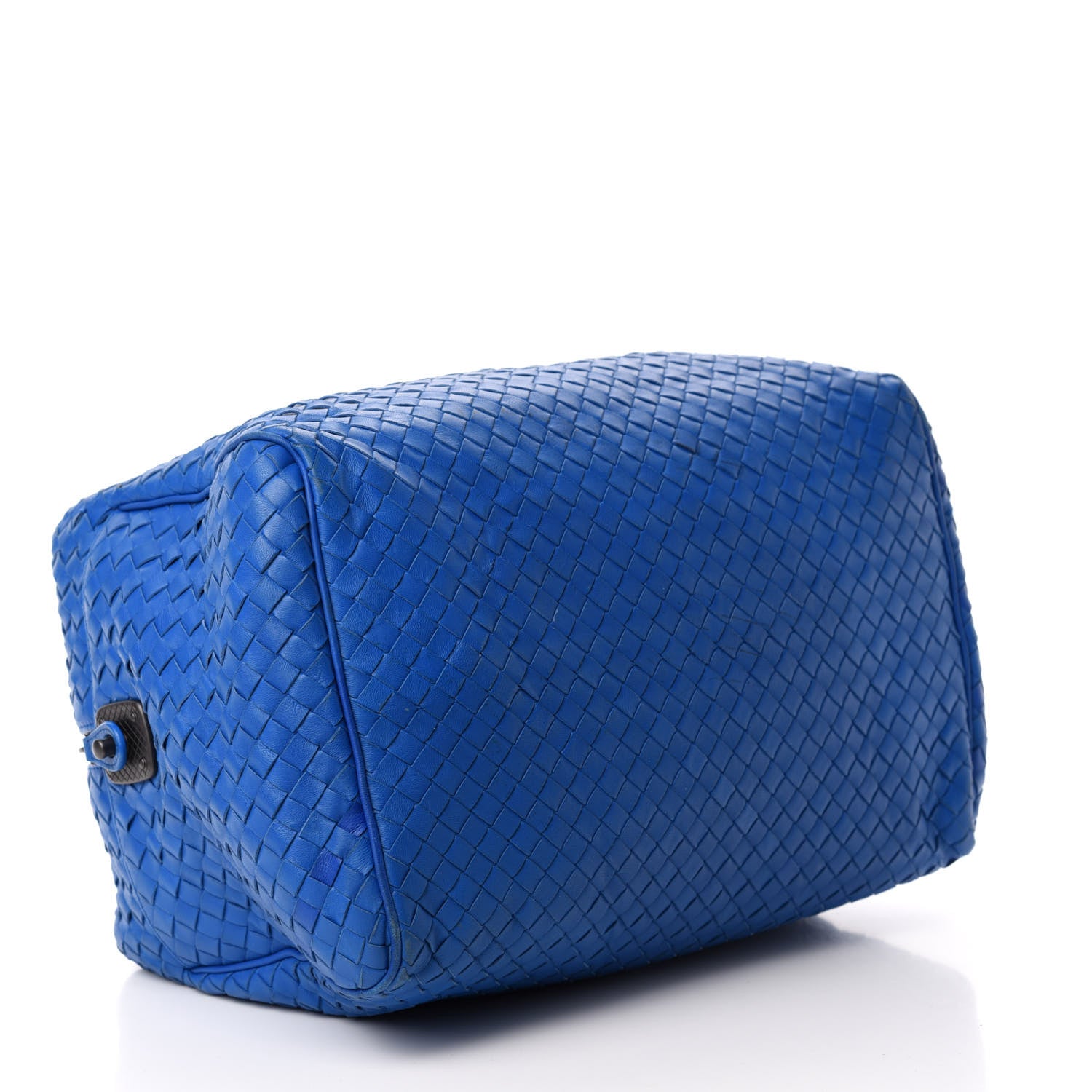 Bottega Veneta Nappa Intrecciato Boston Signal Blue 4 of 14