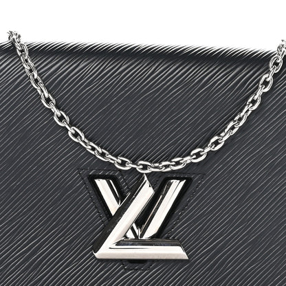 Louis Vuitton Epi Twist Belt Chain Wallet Black 7 of 9