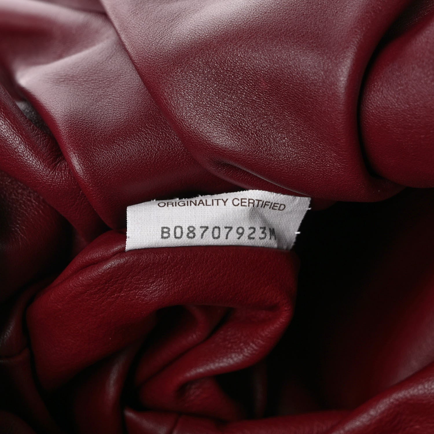 Bottega Veneta Smooth Butter Calfskin Small The Shoulder Pouch Dark Red 7 of 9
