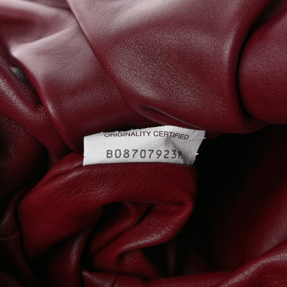 Bottega Veneta Smooth Butter Calfskin Small The Shoulder Pouch Dark Red 7 of 9