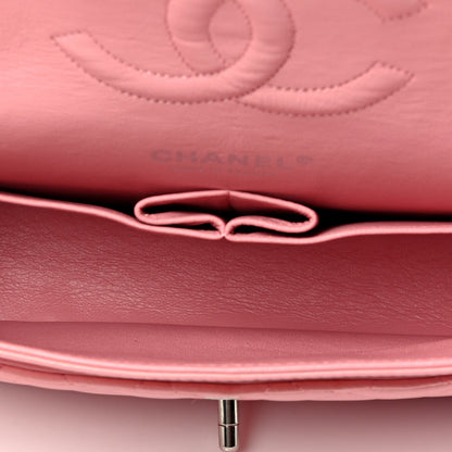 Chanel Lambskin Quilted Medium Double Flap Pink 4 of 4
