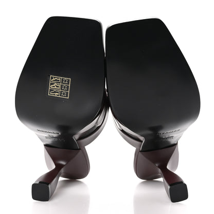 Hermes Nappa Hanna 95 Sandal 38 Marron Mahogany 6 of 9