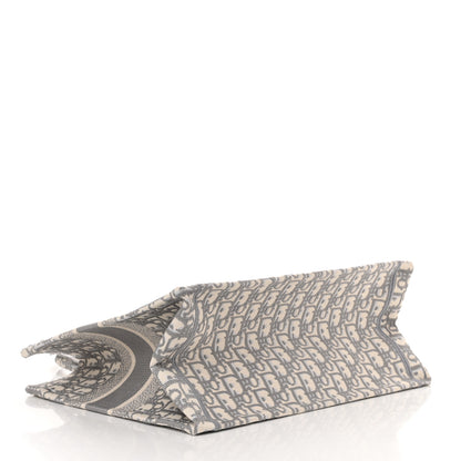 Christian Dior Oblique Medium Book Tote Grey 4 of 14