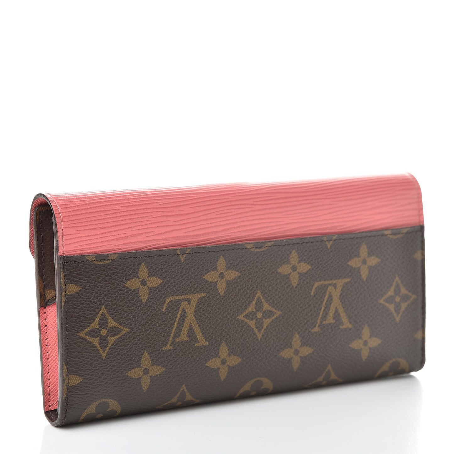 Monogram Epi Marie-Lou Long Wallet Corail