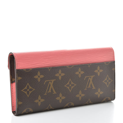 Louis Vuitton Monogram Epi Marie-Lou Long Wallet Corail 3 of 8