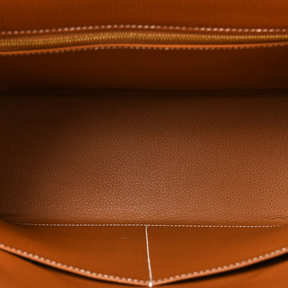 Hermes Togo Kelly Retourne 32 Gold 5 of 13