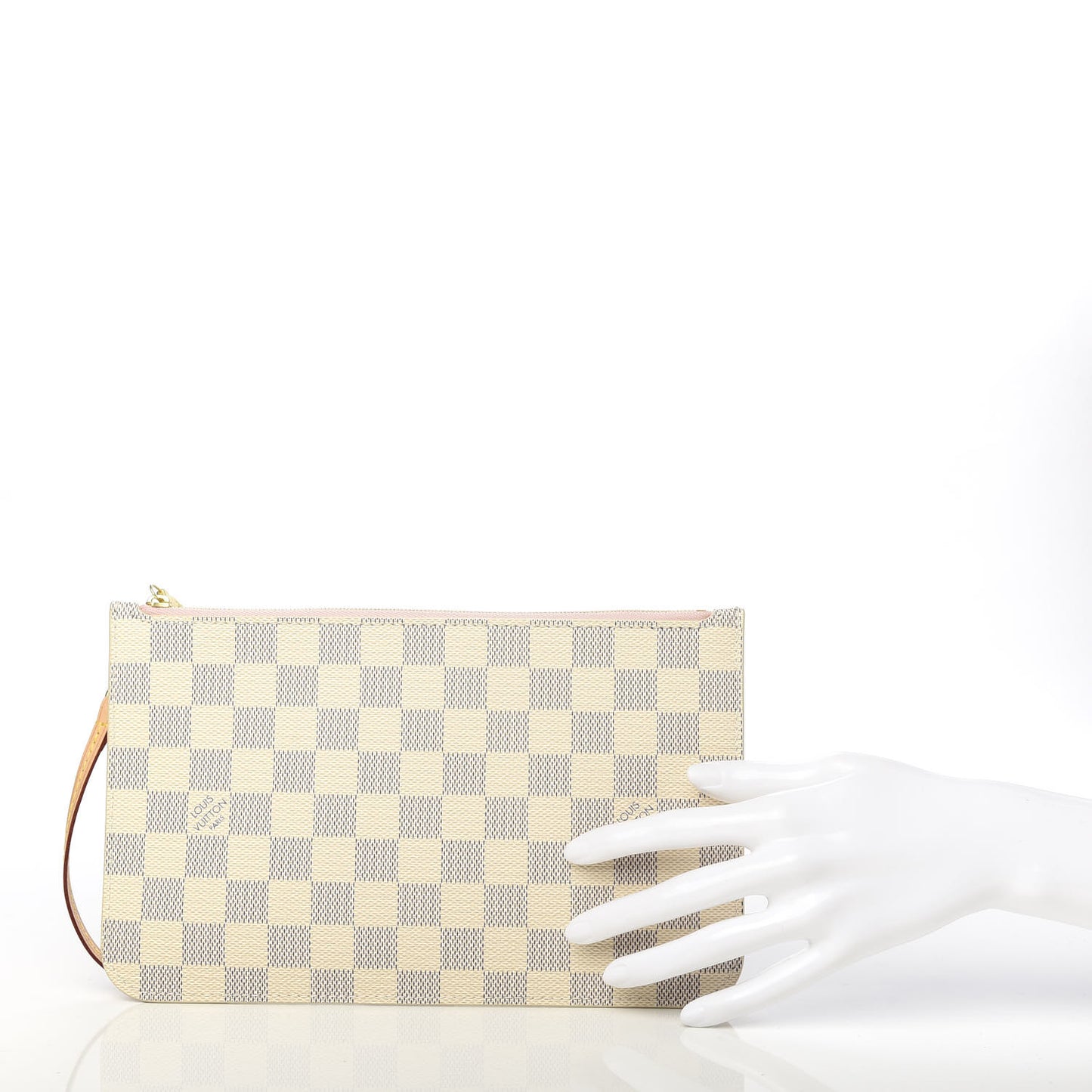 Damier Azur Neverfull MM GM Pochette Rose Ballerine