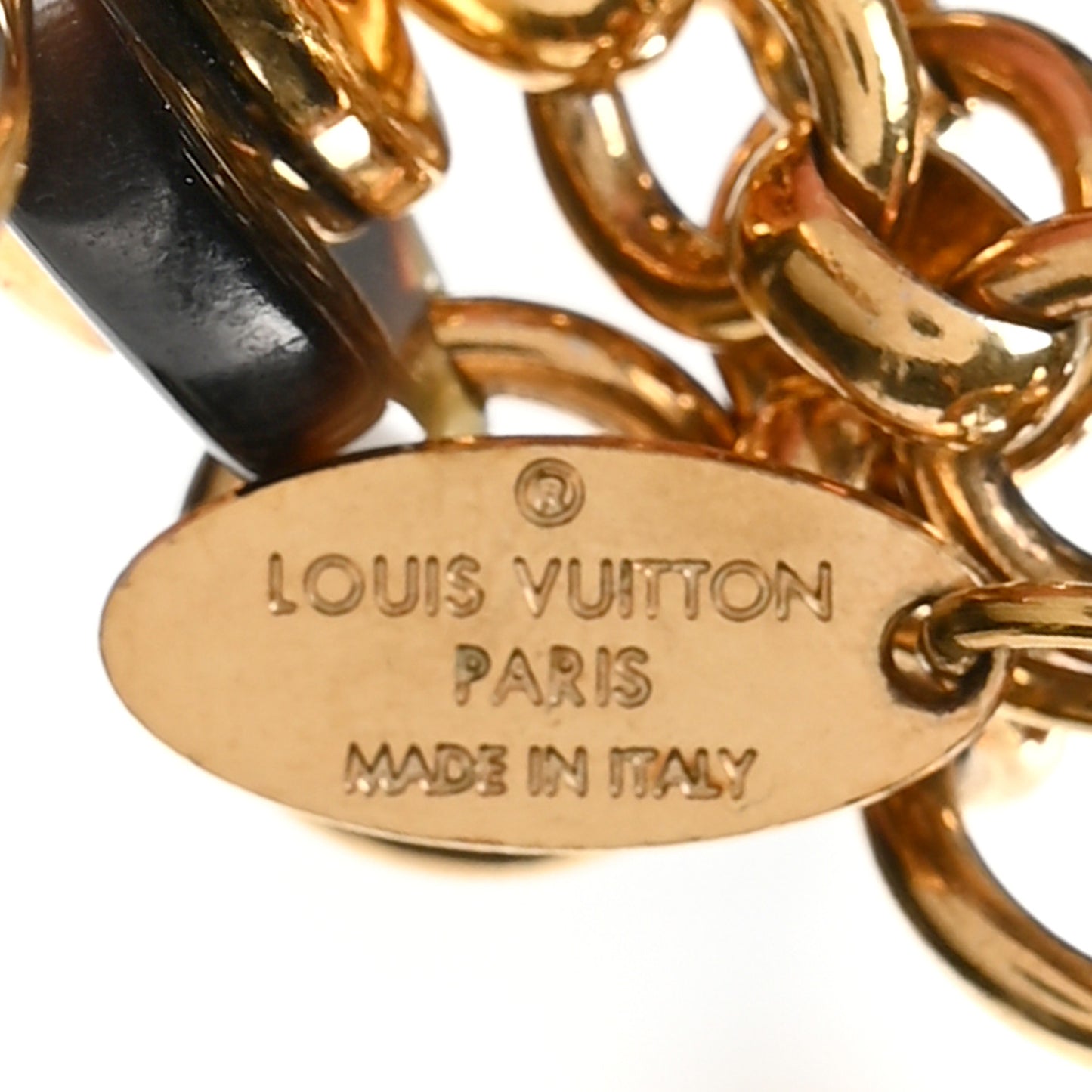 Insolence Bag Charm Ecaille