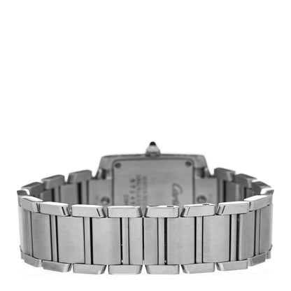 Cartier Stainless Steel 20mm Tank Francaise Quartz Watch 3 of 4