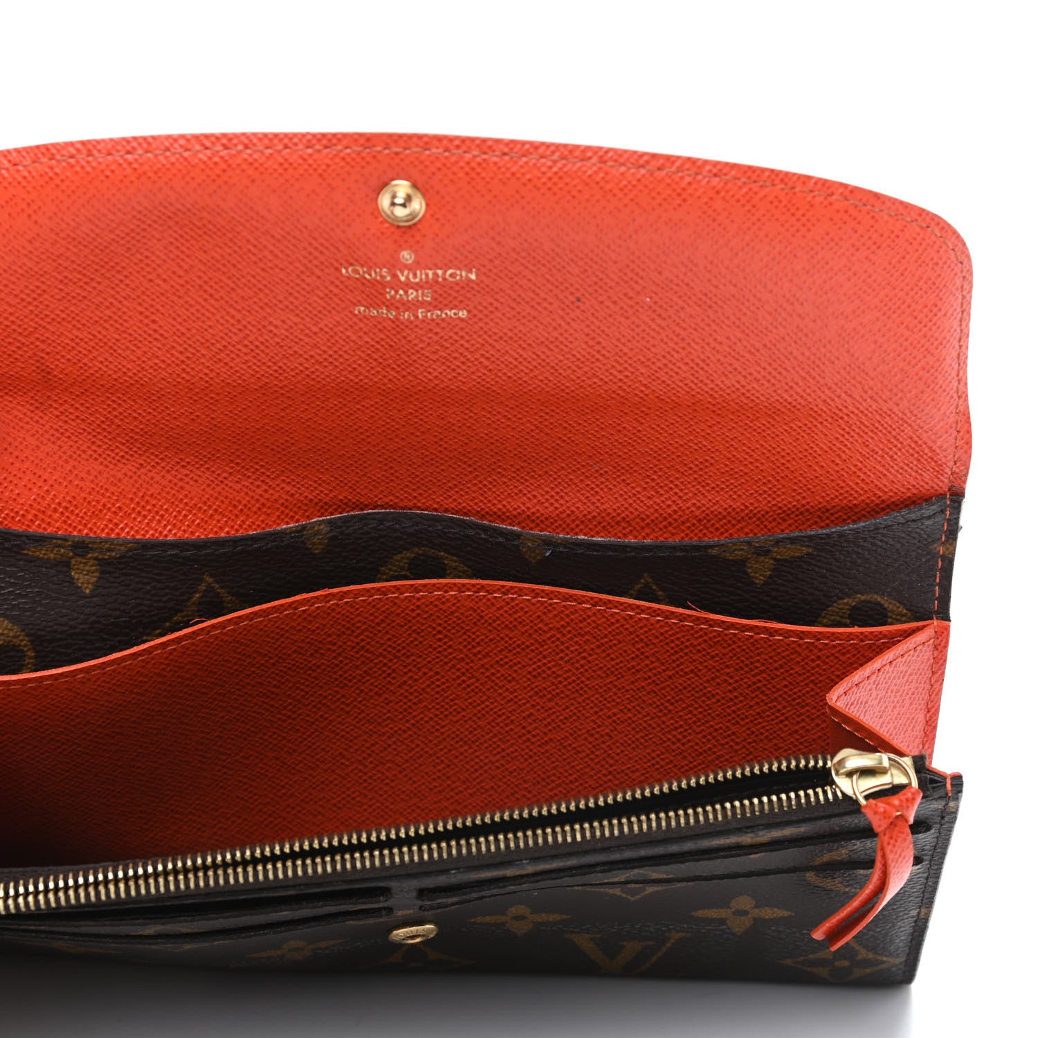 Louis Vuitton Monogram Emilie Wallet Piment 5 of 6