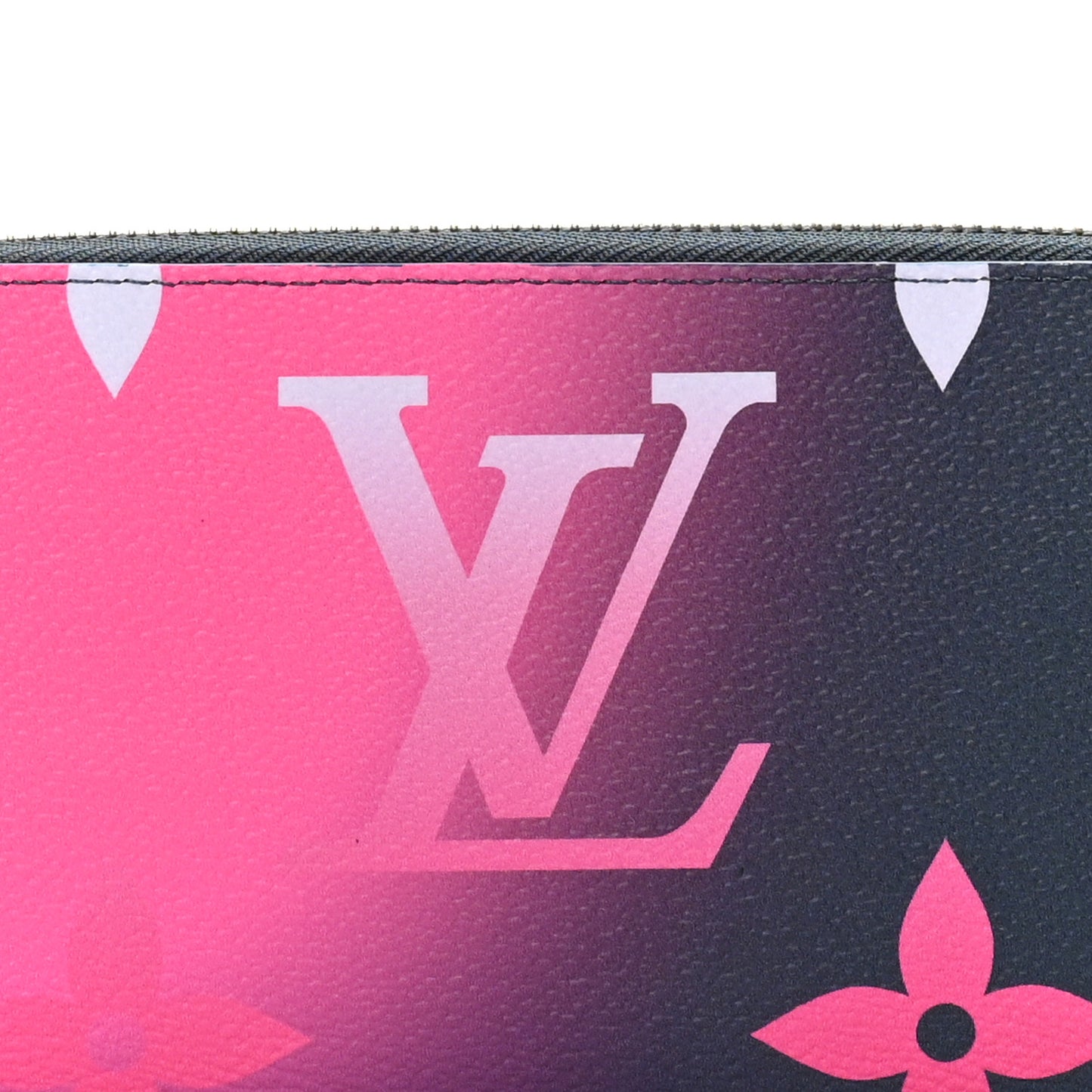 Monogram Giant Spring In The City Zippy Wallet Midnight Fuchsia
