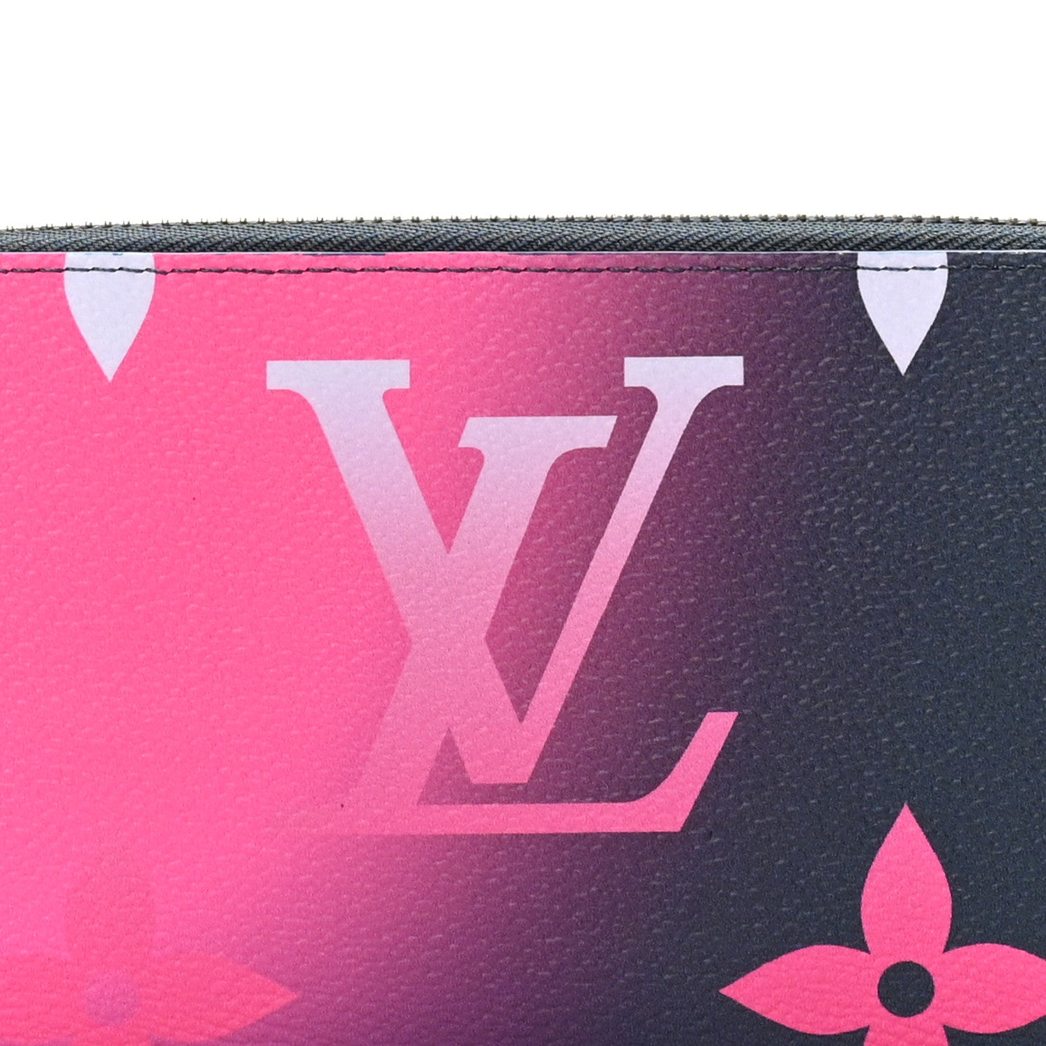 Louis Vuitton Monogram Giant Spring In The City Zippy Wallet Midnight Fuchsia 8 of 9