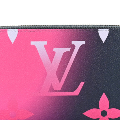 Louis Vuitton Monogram Giant Spring In The City Zippy Wallet Midnight Fuchsia 8 of 9