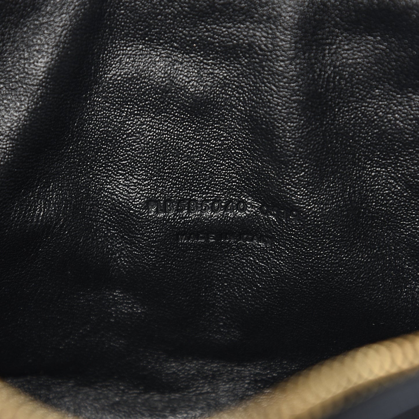 Grain De Poudre Matelasse Monogram Mini Lou Camera Bag Black