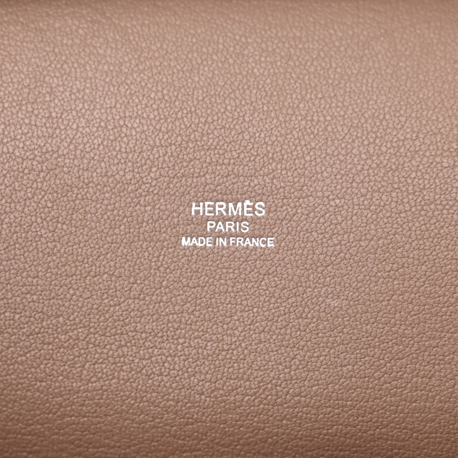 Hermes Taurillon Clemence Jypsiere 28 Etoupe 6 of 14