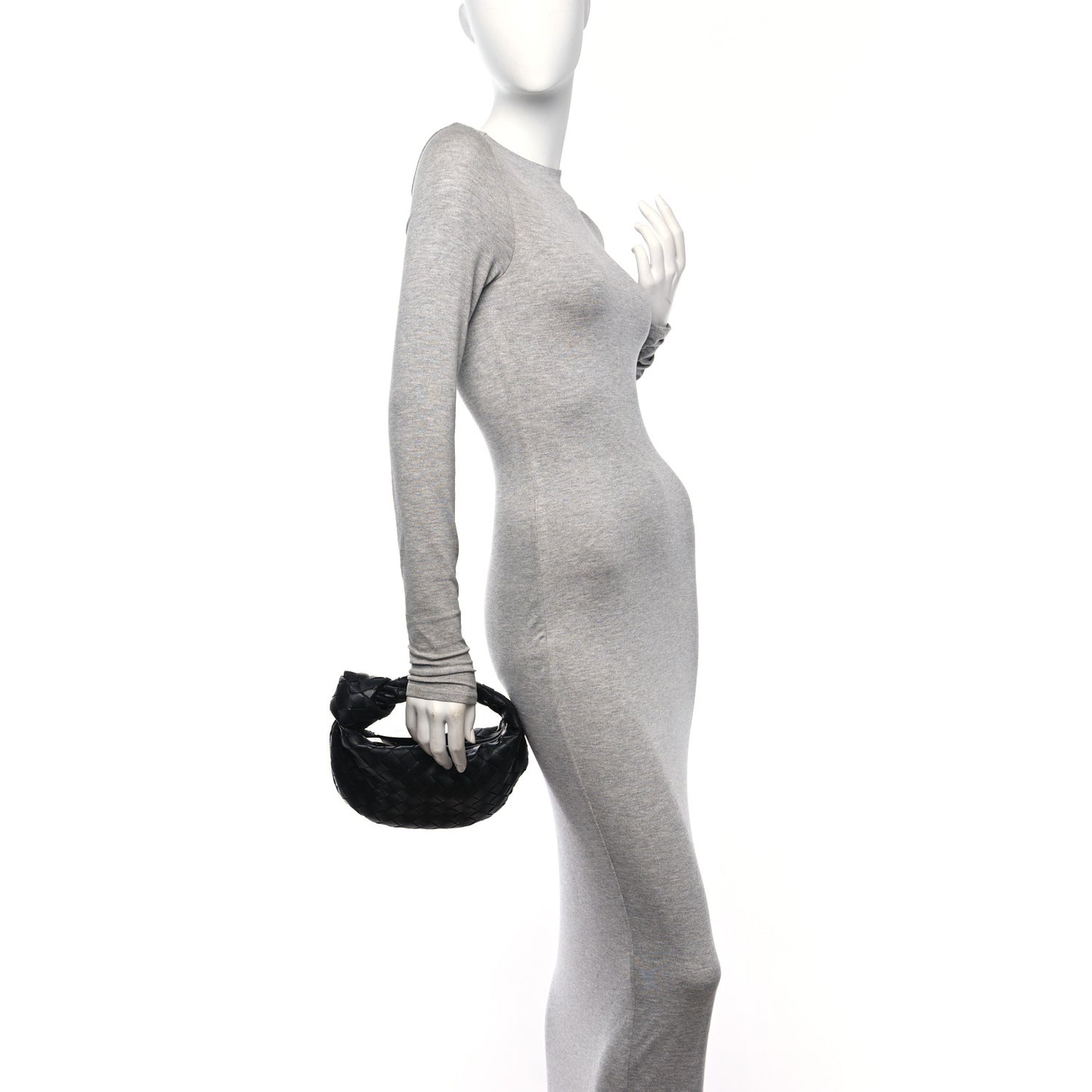 Nappa Intrecciato Mini Jodie Black