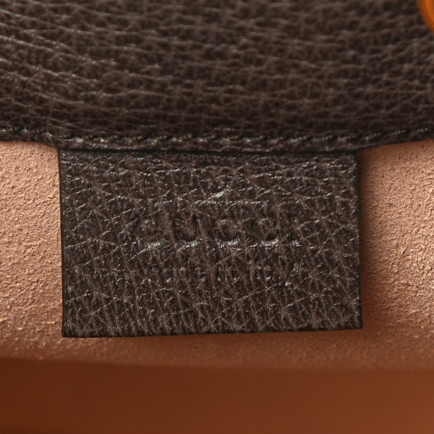 GG Supreme Monogram Web Mini Ophidia Bucket Bag Brown