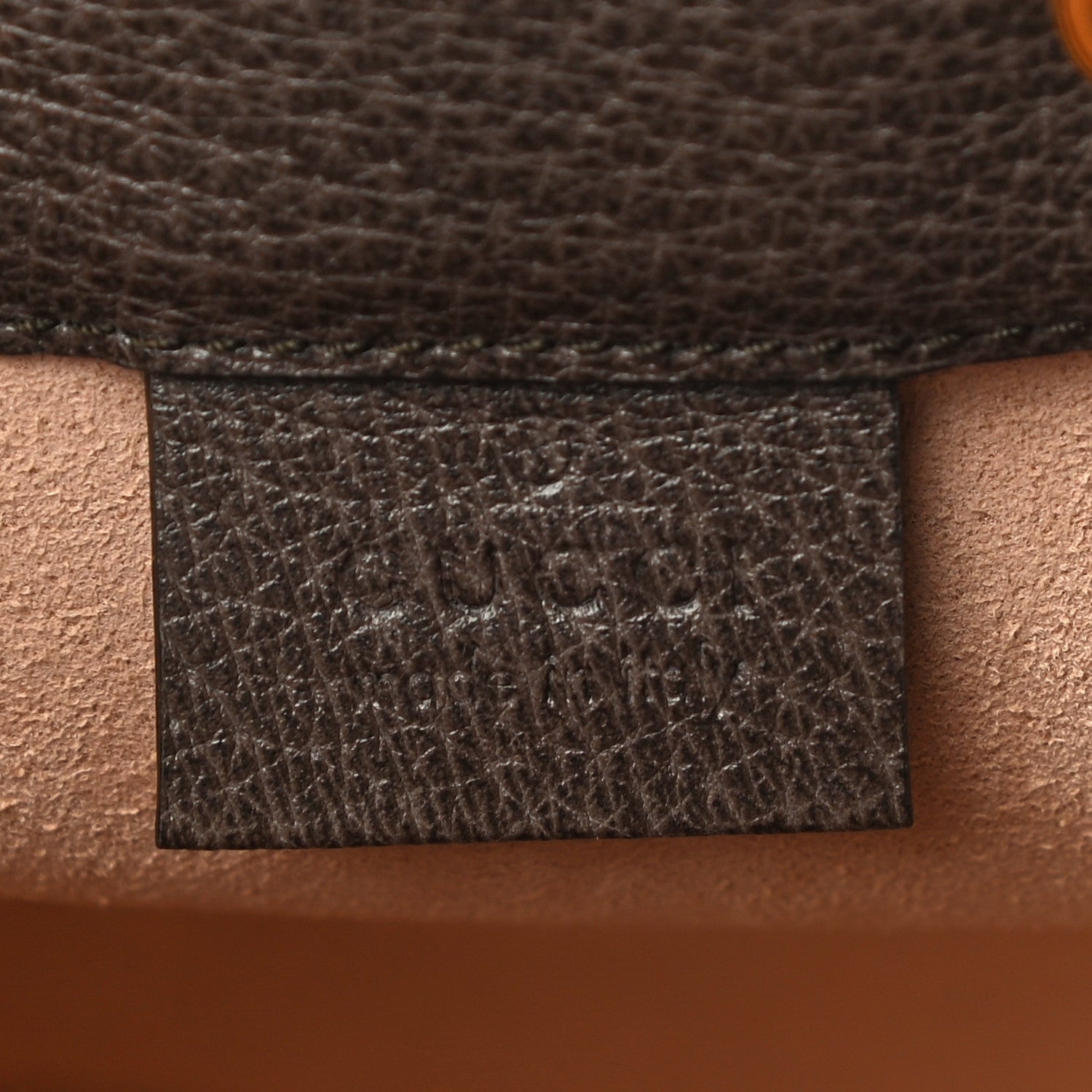 Gucci GG Supreme Monogram Web Mini Ophidia Bucket Bag Brown 5 of 9