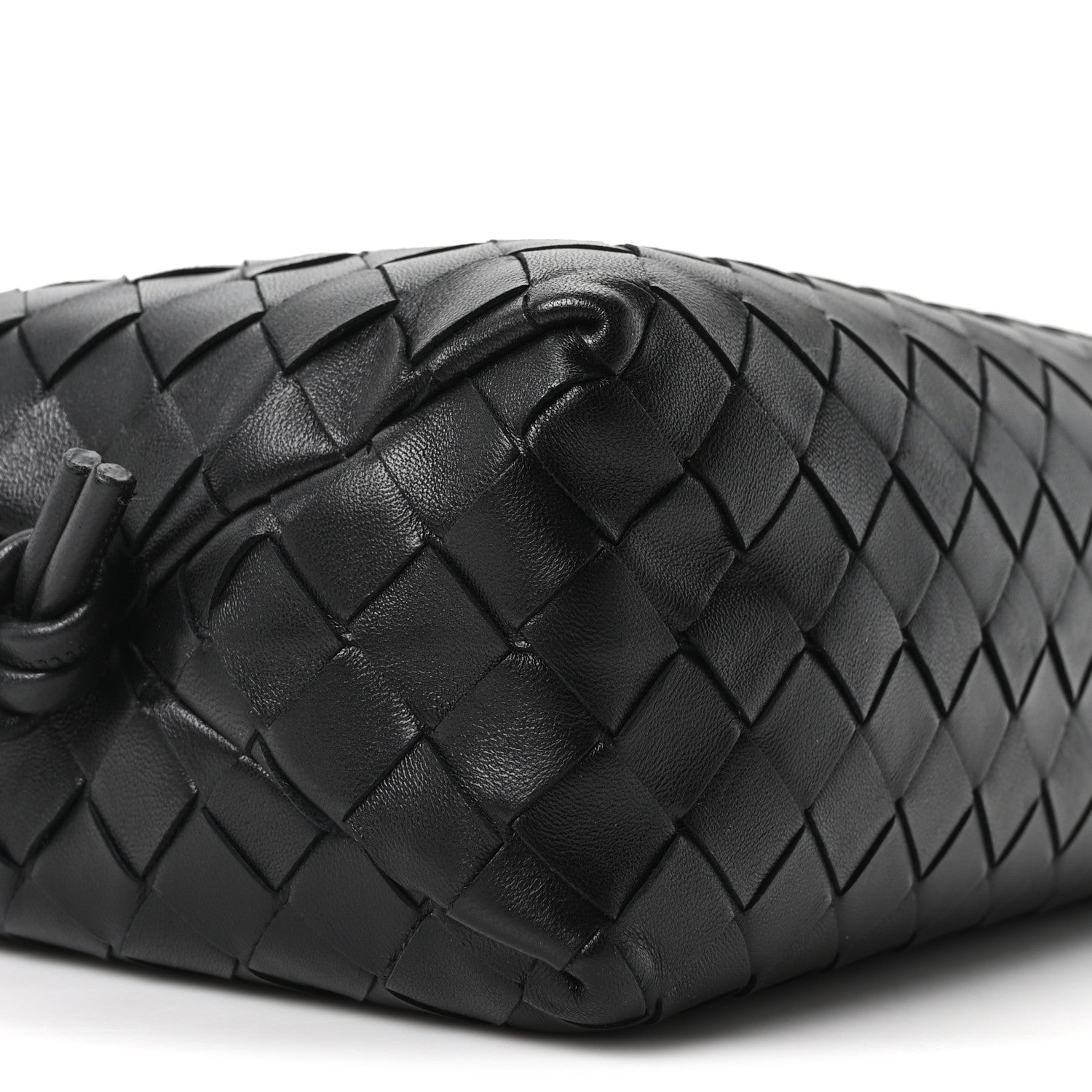 Bottega Veneta Nappa Intrecciato Small Loop Camera Bag Black 9 of 10