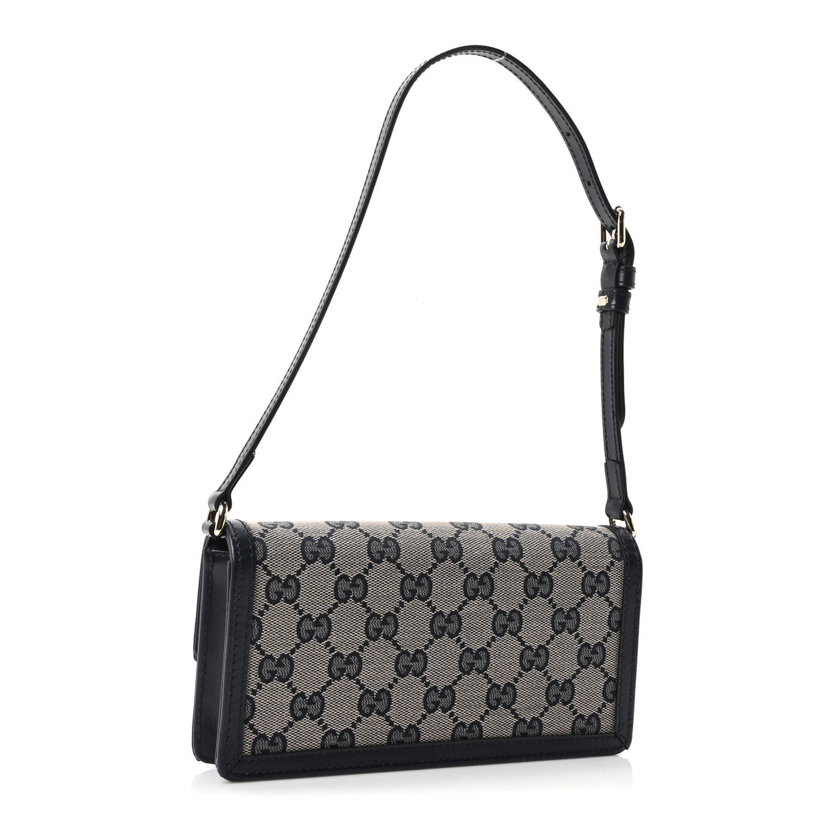 GG Monogram Mini Luce Shoulder Bag Beige Blue