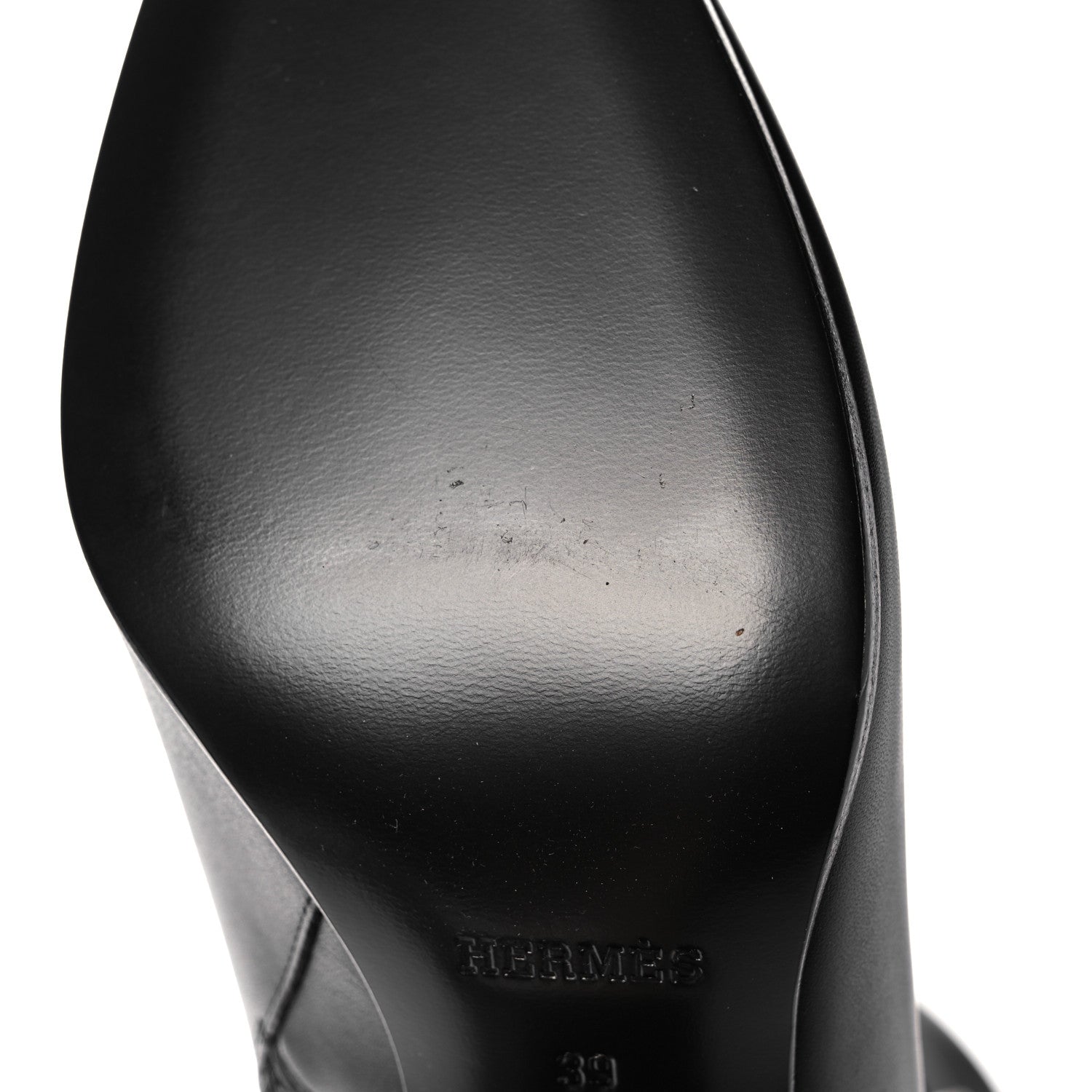 Hermes Calfskin Saint Germain Ankle Boots 39 Black 10 of 12