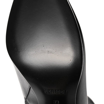 Hermes Calfskin Saint Germain Ankle Boots 39 Black 10 of 12