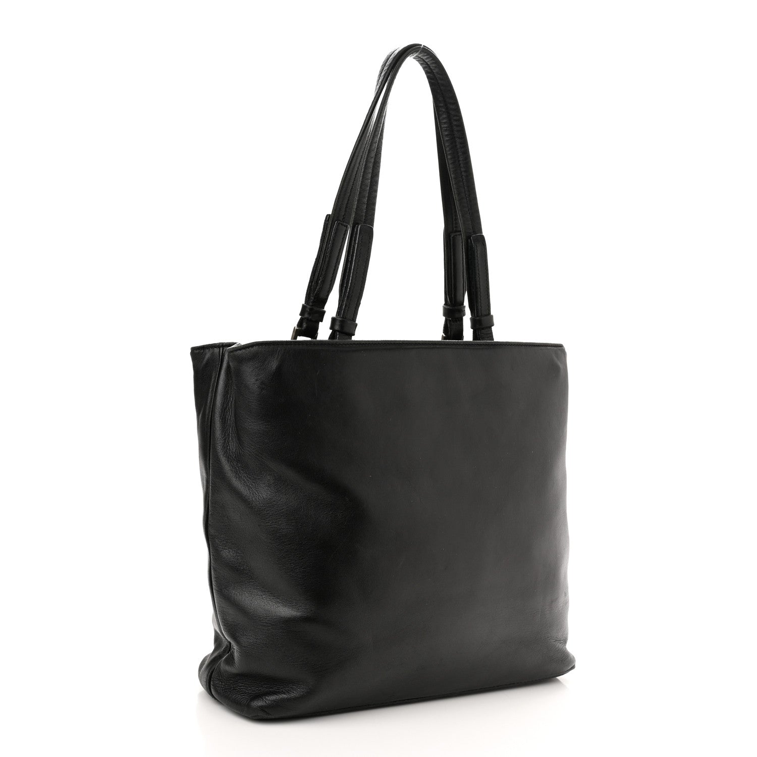 Prada Nappa Shopping Tote Black 3 of 10
