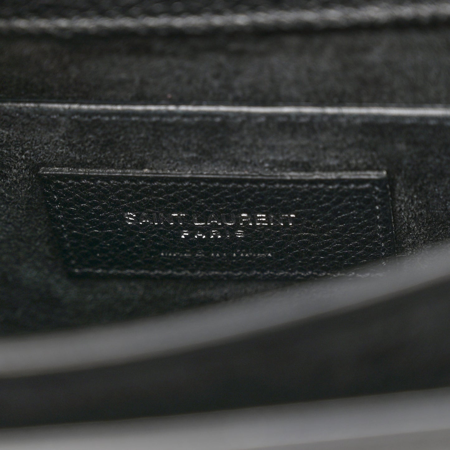 Grained Calfskin Medium Monogram Sunset Black