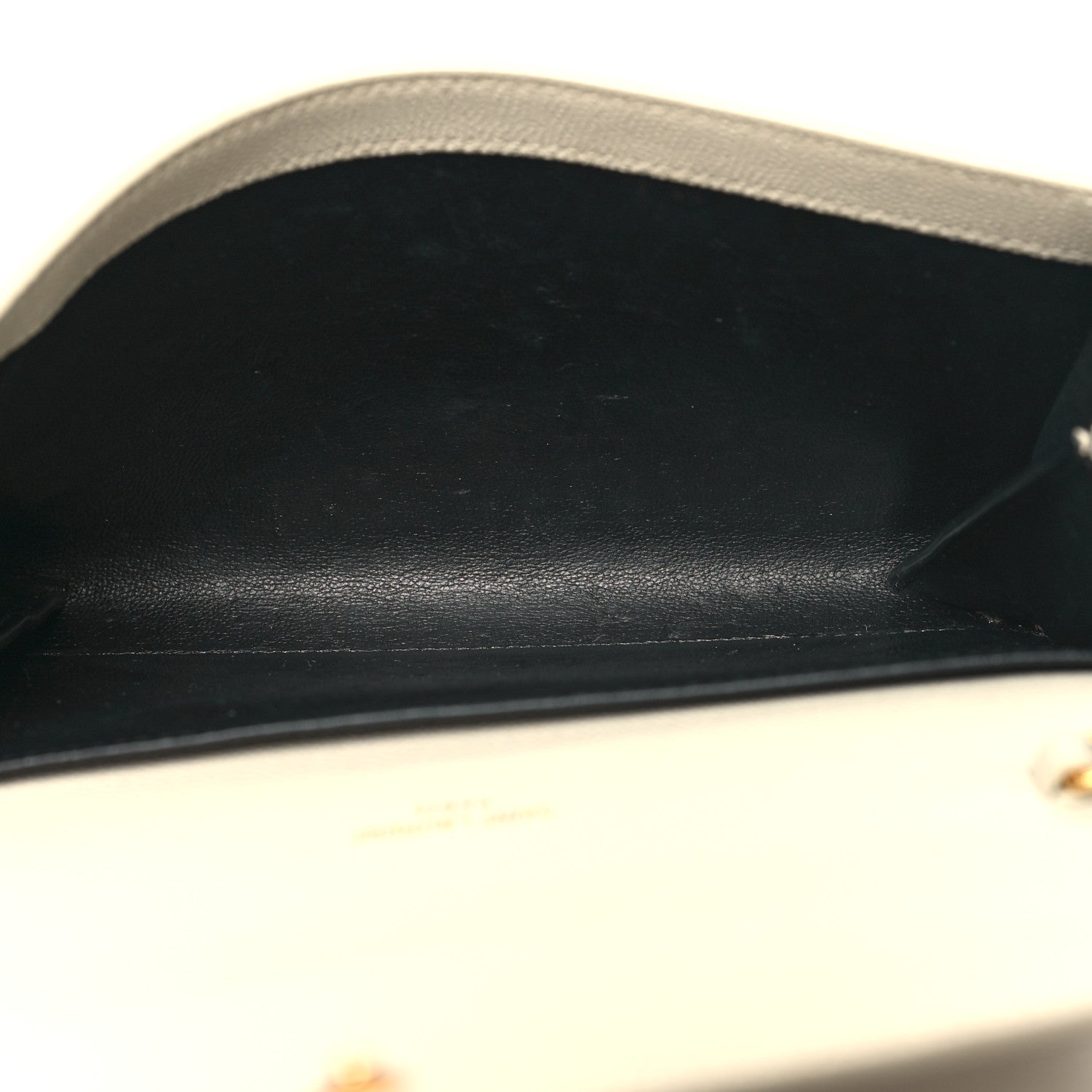 Saint Laurent Grain De Poudre Monogram Uptown Chain Wallet Crema Soft 6 of 12