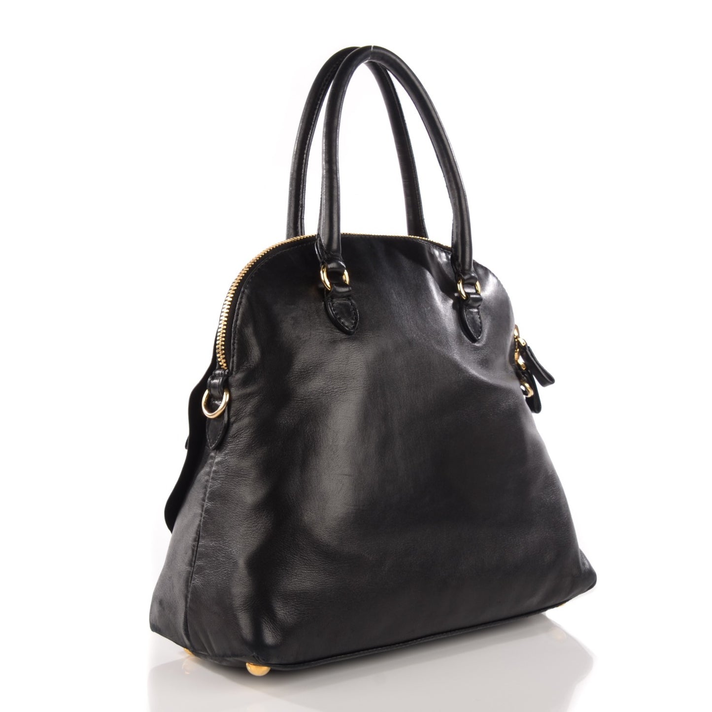 Nappa Petale Dome Bag Black