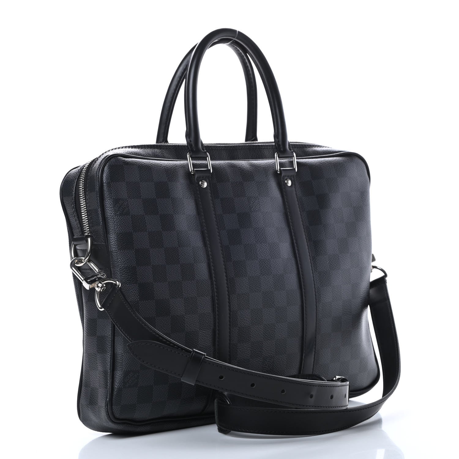 Louis Vuitton Damier Graphite Porte Documents Voyage PM 3 of 12