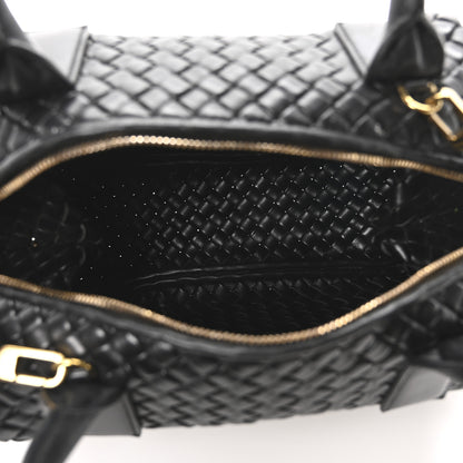 Bottega Veneta Nappa Intrecciato Medium Bauletto Black Black 5 of 9