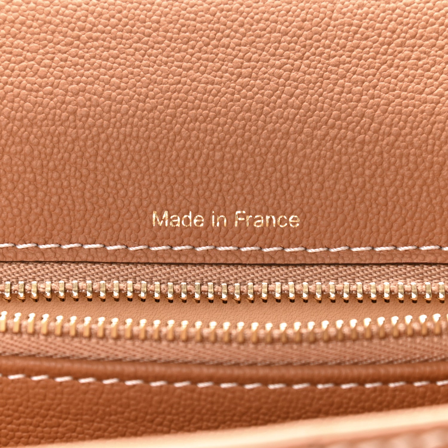 Delvaux Grained Calfskin Rodeo Surpique MM Brillant Satchel Vegetal Ivory 6 of 11