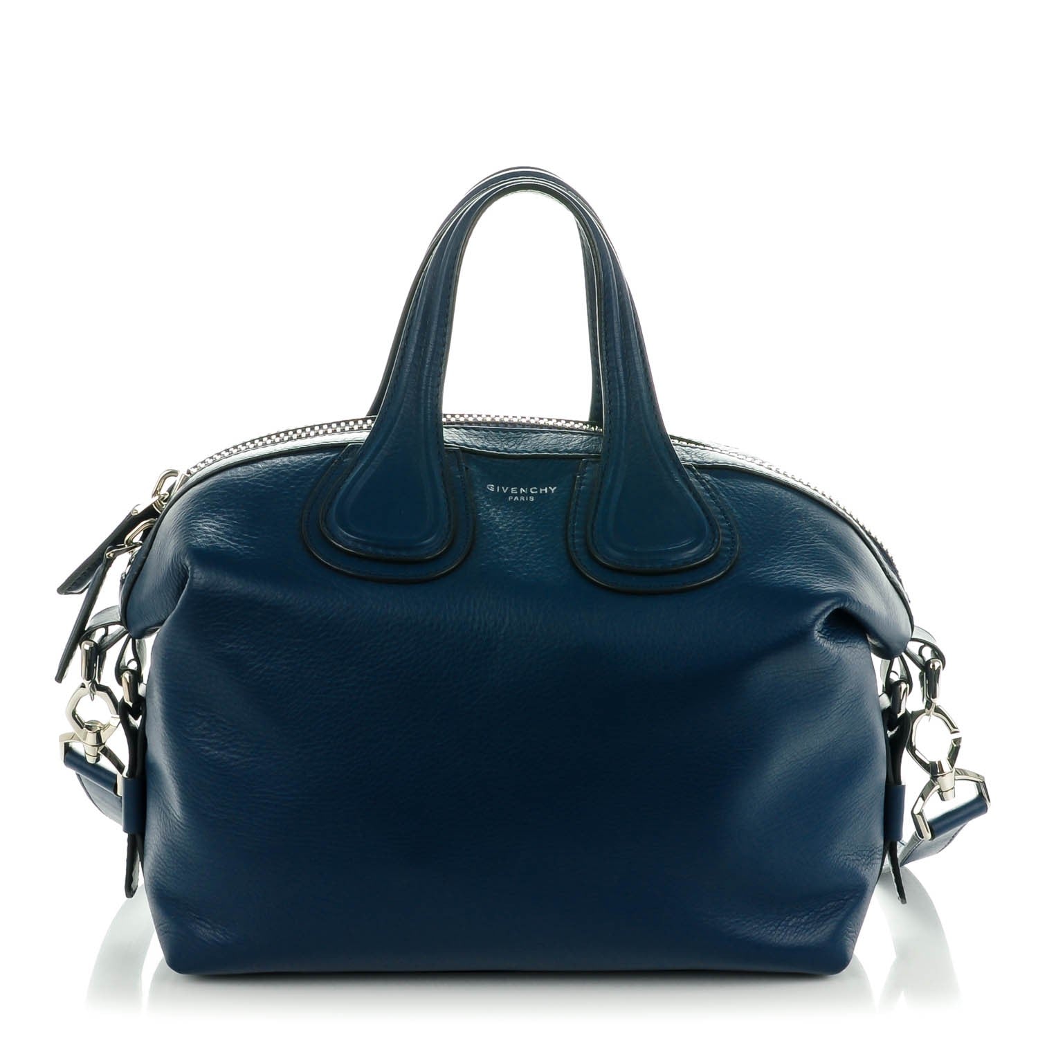 Givenchy Waxy Grained Calfskin Small Nightingale Navy 1 of 7