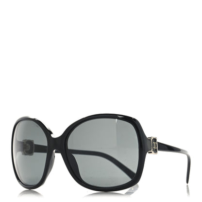 Chanel Acetate CC Sunglasses 5174 Black 1 of 7