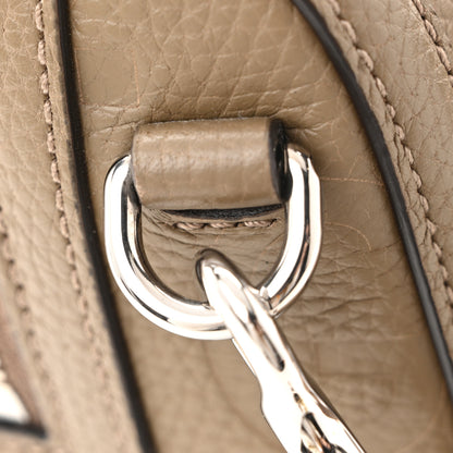 Gucci Piuma Calfskin Jumbo GG Embossed Mini Duffle Bag Good Taupe 13 of 13