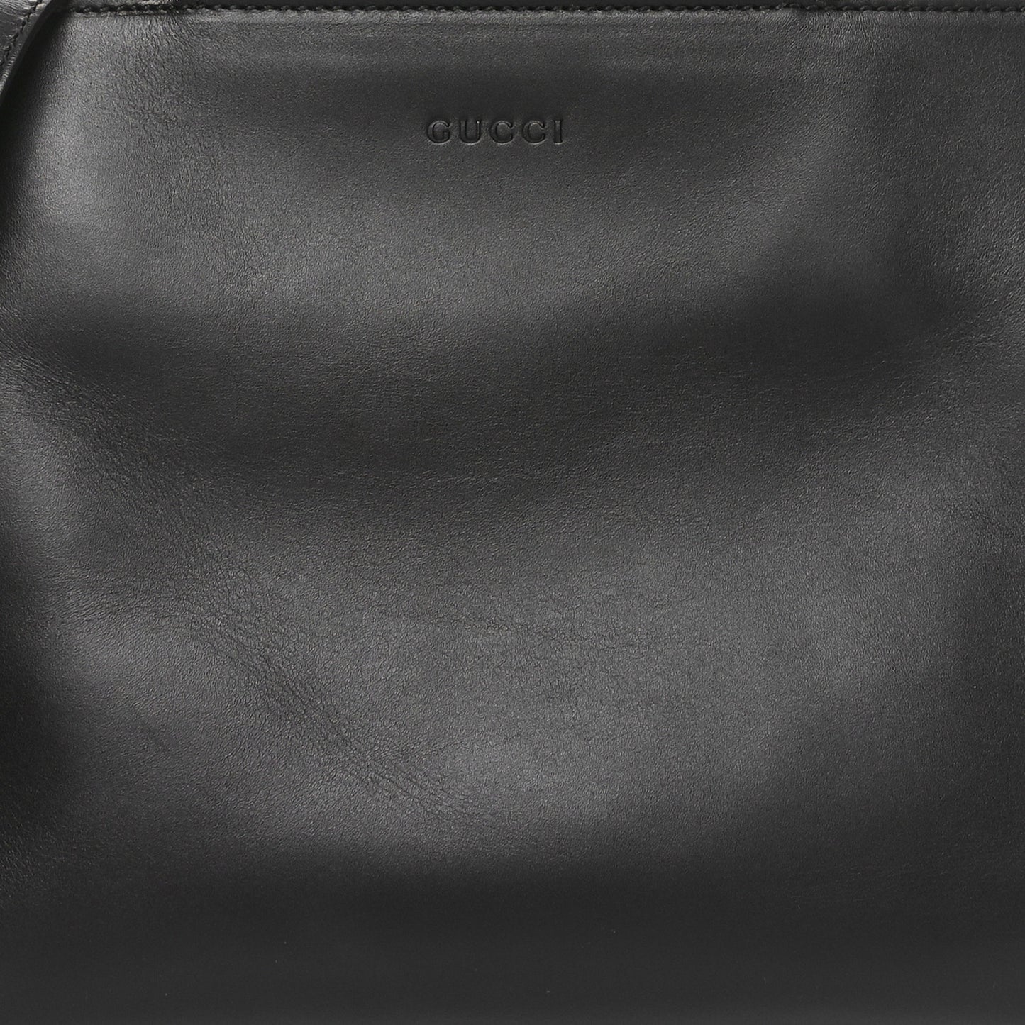 Nappa Bamboo Small Nymphaea Top Handle Bag Black