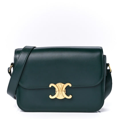 Celine Shiny Calfskin Medium Triomphe Amazone 1 of 12
