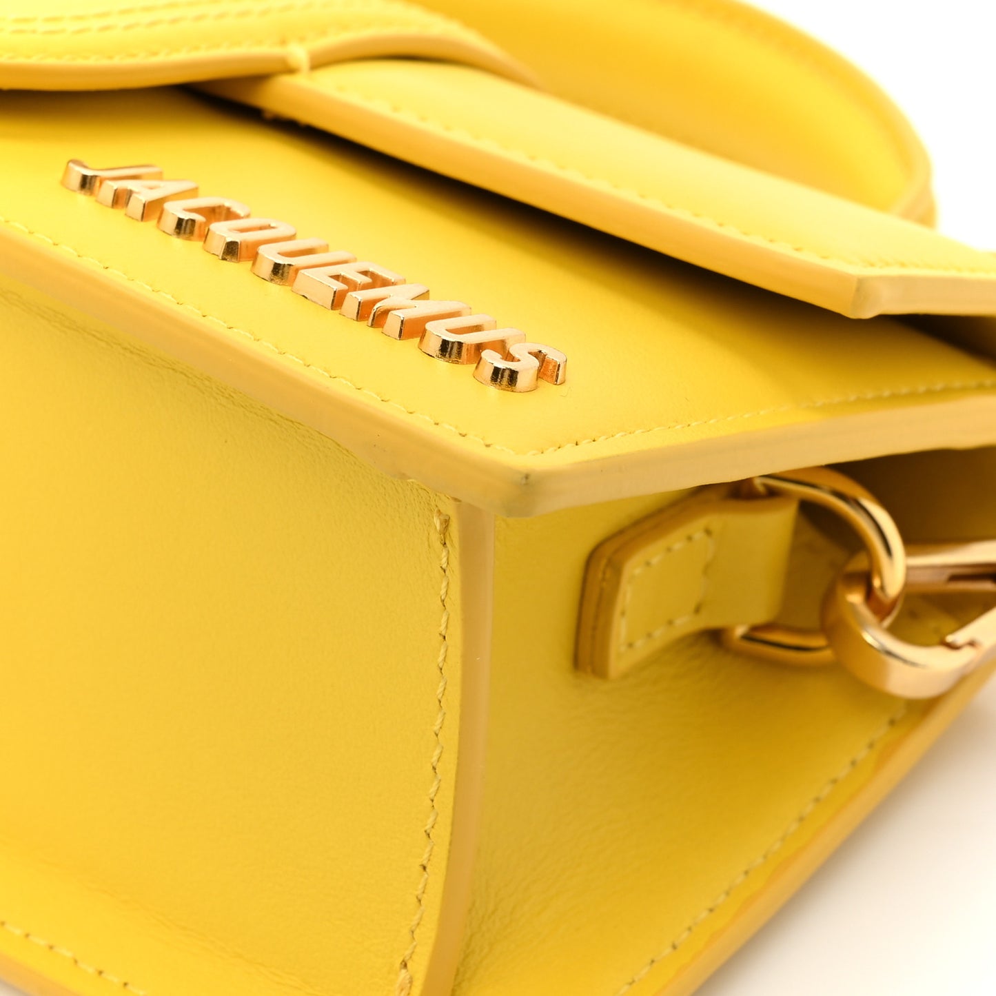 Smooth Calfskin Le Bambino Yellow