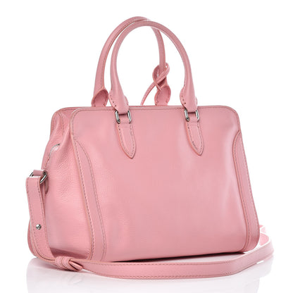 Alexander McQueen Pebbled Calfskin Small Skull Padlock Zip Around Tote Petal 3 of 11