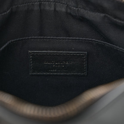 Saint Laurent Calfskin Matelasse Monogram Lou Camera Bag Black 6 of 13