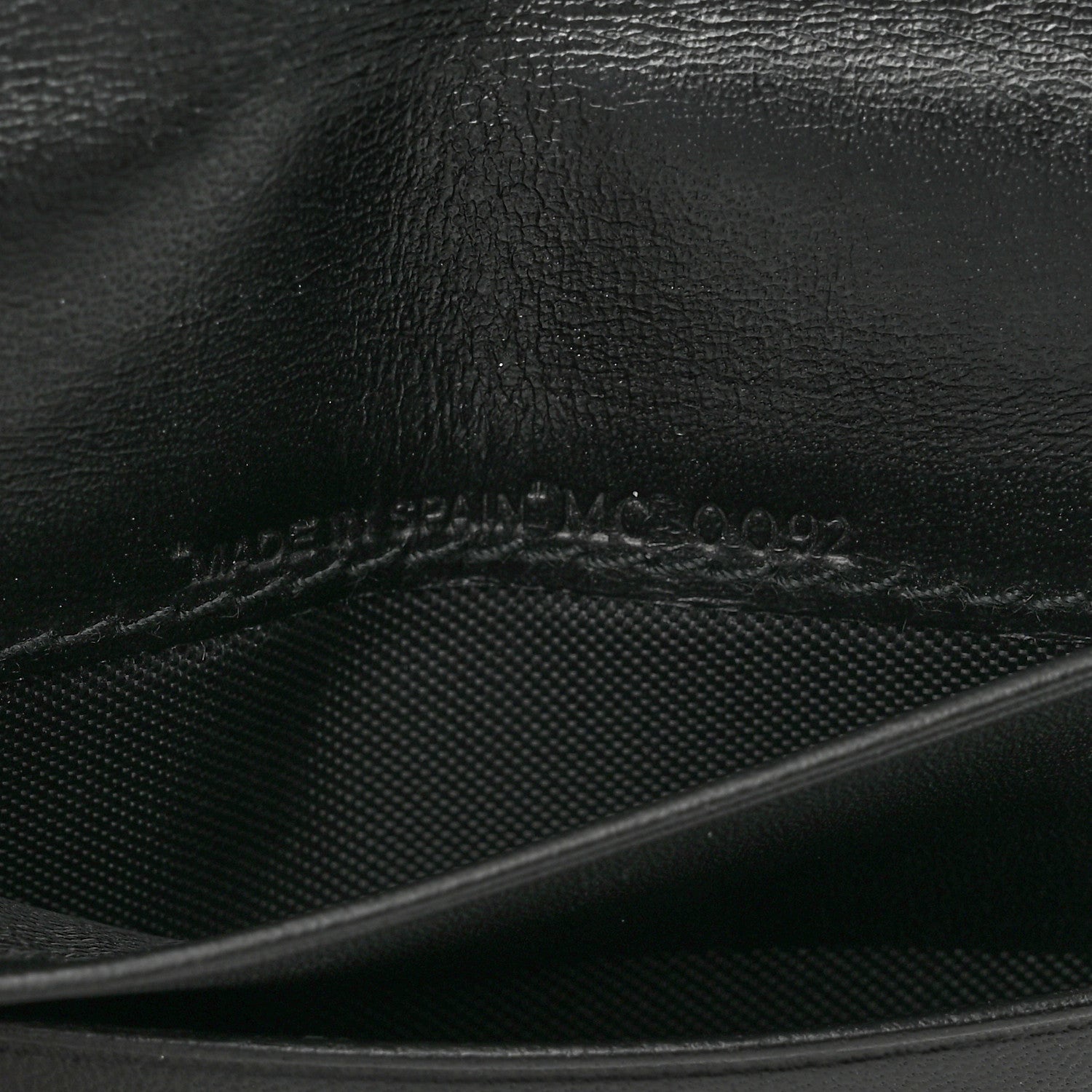 Christian Dior Monogram Compact Wallet Black 7 of 7