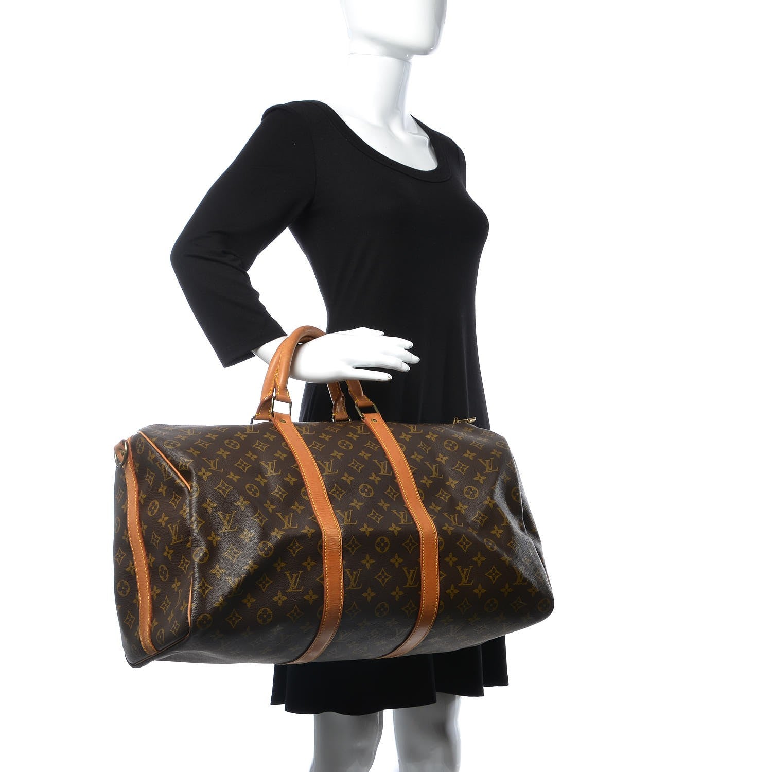 Louis Vuitton Monogram Keepall Bandouliere 50 2 of 18