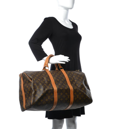 Louis Vuitton Monogram Keepall Bandouliere 50 2 of 18