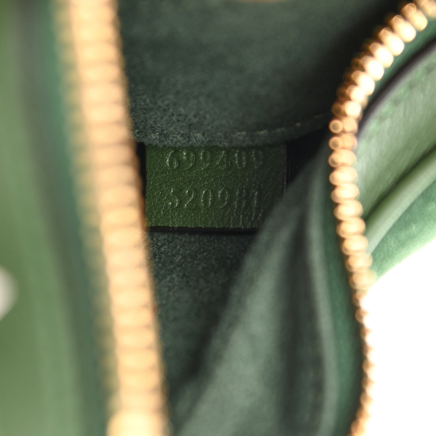 Gucci Suede Web Small Attache Shoulder Bag Cactus Green 7 of 8