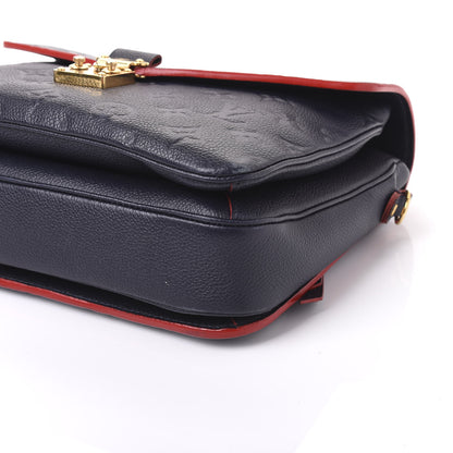 Louis Vuitton Empreinte Pochette Metis Marine Rouge 6 of 9