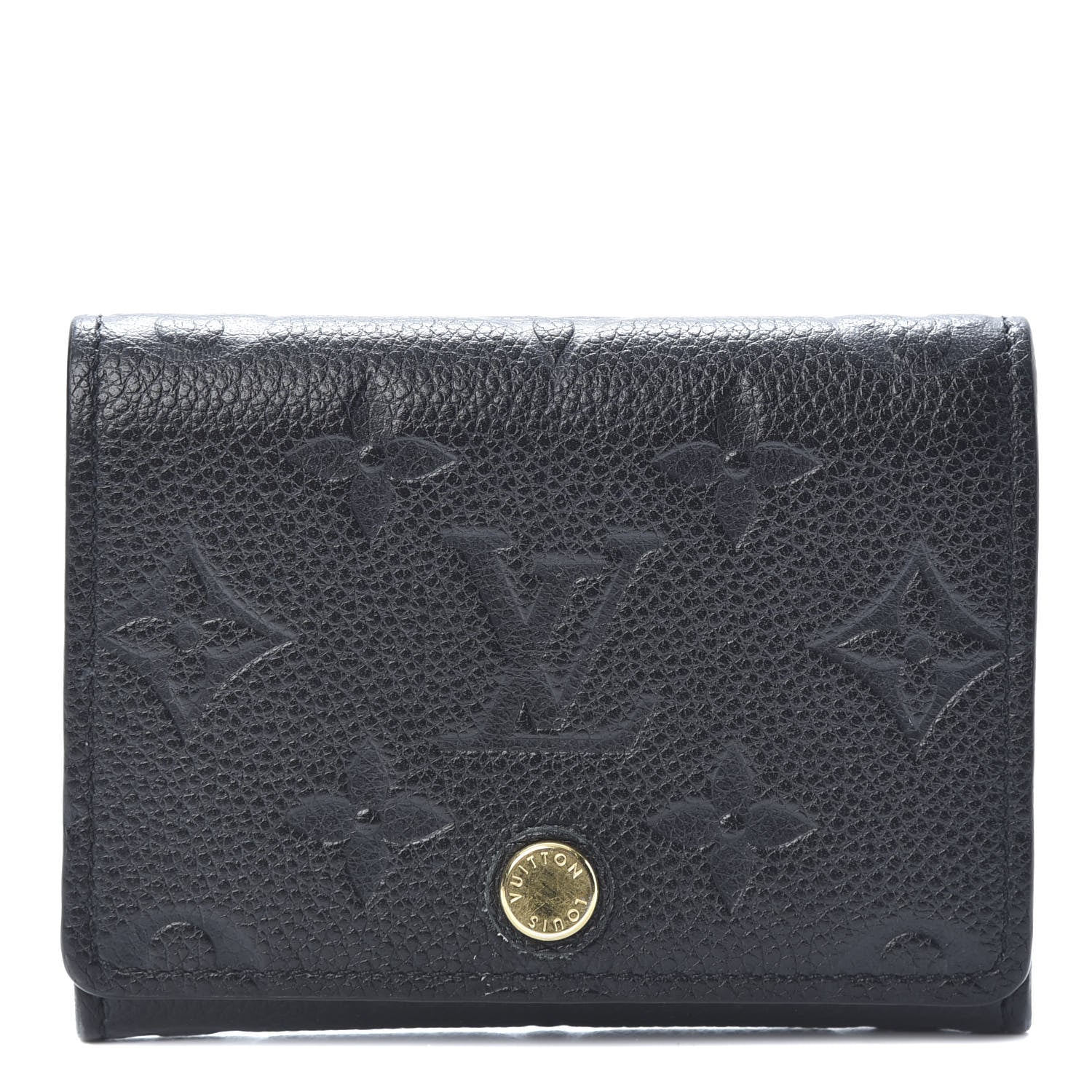 Louis Vuitton Empreinte Business Card Holder Black 1 of 9