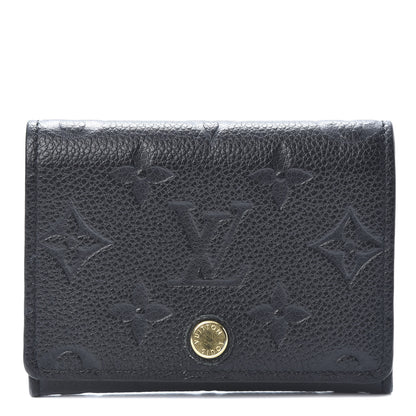 Louis Vuitton Empreinte Business Card Holder Black 1 of 9