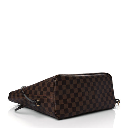 Louis Vuitton Damier Ebene Neverfull MM 4 of 10